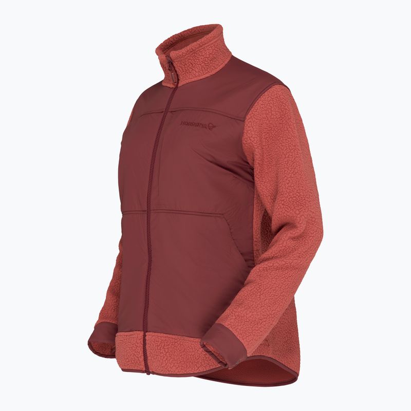 Кофта флісова чоловіча Norrona Tamok Warm3 cowhide/port 7