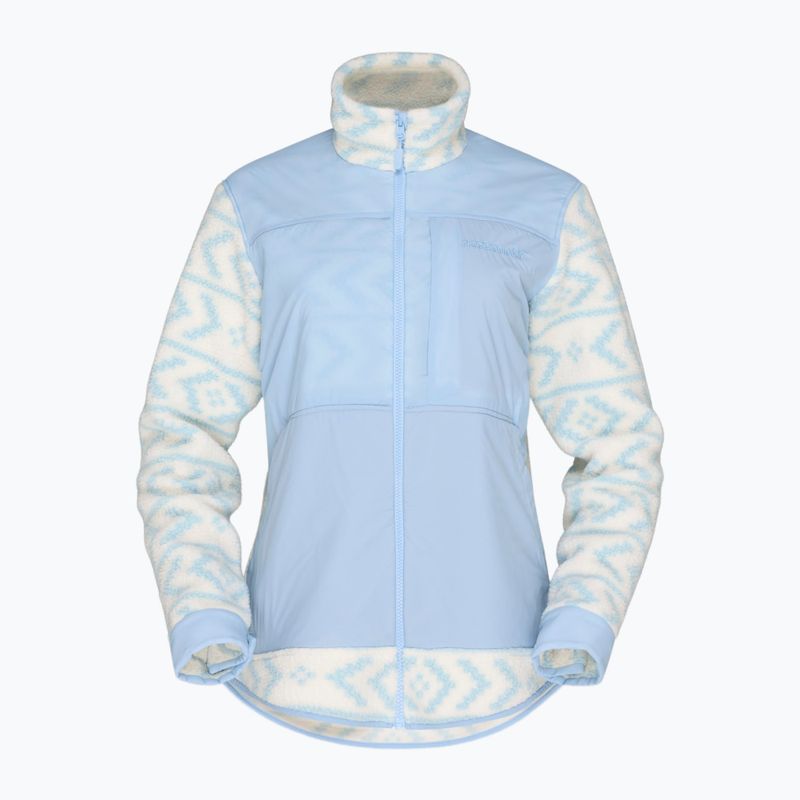 Кофта флісова чоловіча Norrona Tamok Warm3 whisper white/cashmere blue 4