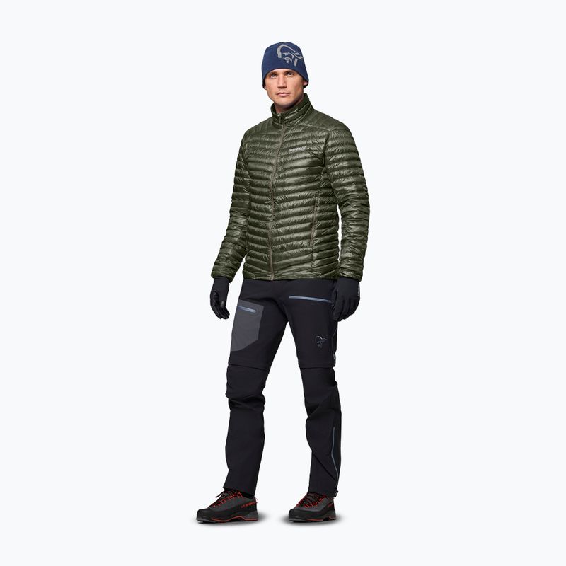 Пуховик чоловічий Norrona Trollveggen Down800 Super Light Deep Lichen Green 2