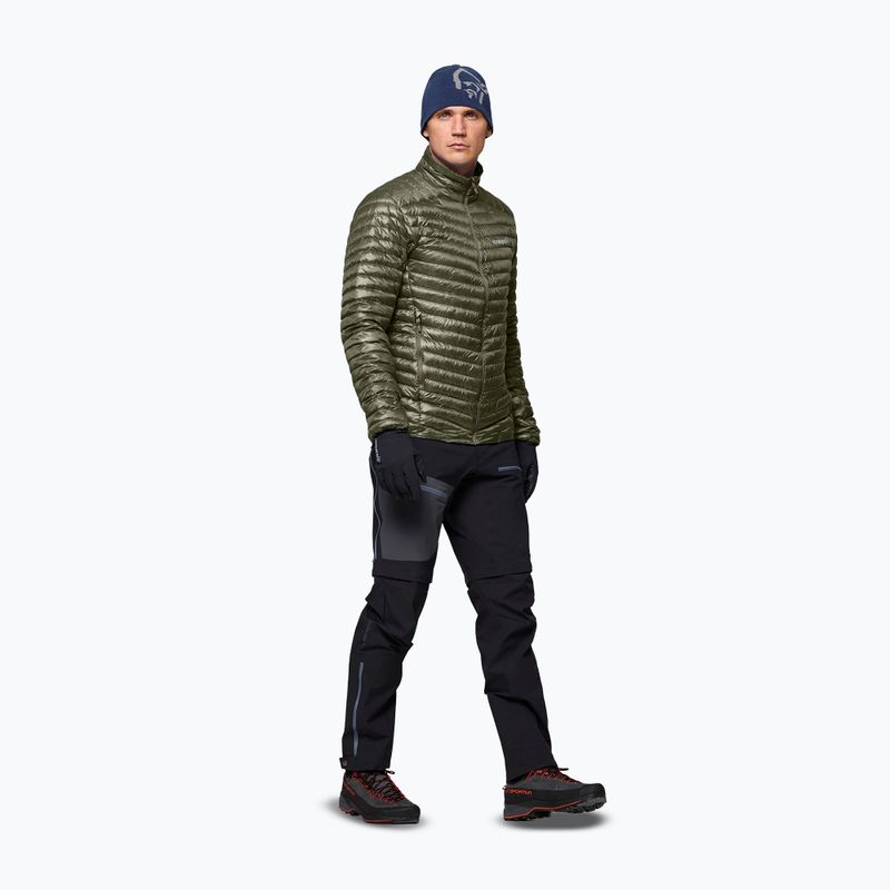 Пуховик чоловічий Norrona Trollveggen Down800 Super Light Deep Lichen Green 4