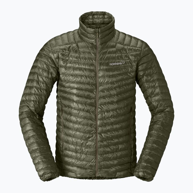 Пуховик чоловічий Norrona Trollveggen Down800 Super Light Deep Lichen Green 5