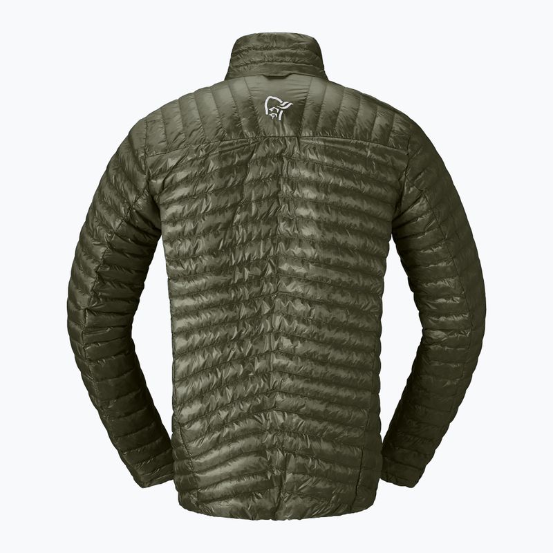Пуховик чоловічий Norrona Trollveggen Down800 Super Light Deep Lichen Green 6