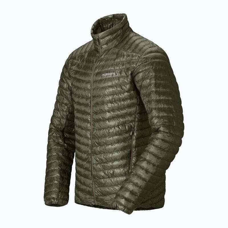 Пуховик чоловічий Norrona Trollveggen Down800 Super Light Deep Lichen Green 7