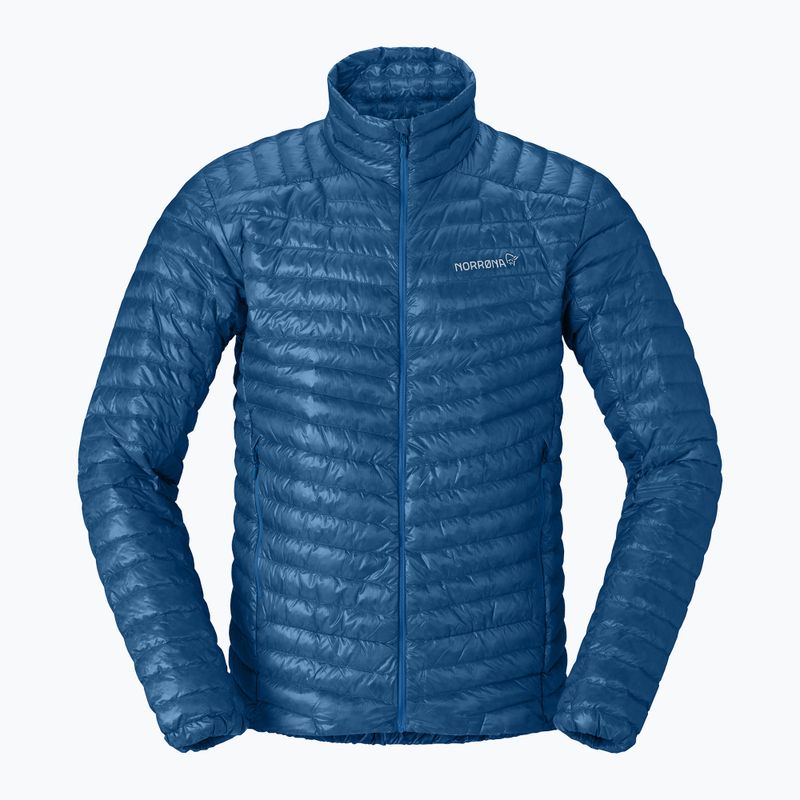 Пуховик чоловічий NORRONA Trollveggen Down800 Super Light dark blue 5