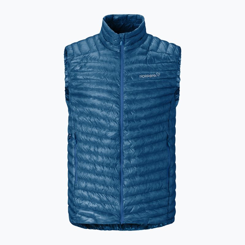 Безрукавка NORRONA Trollveggen Down800 Super Light dark blue 4