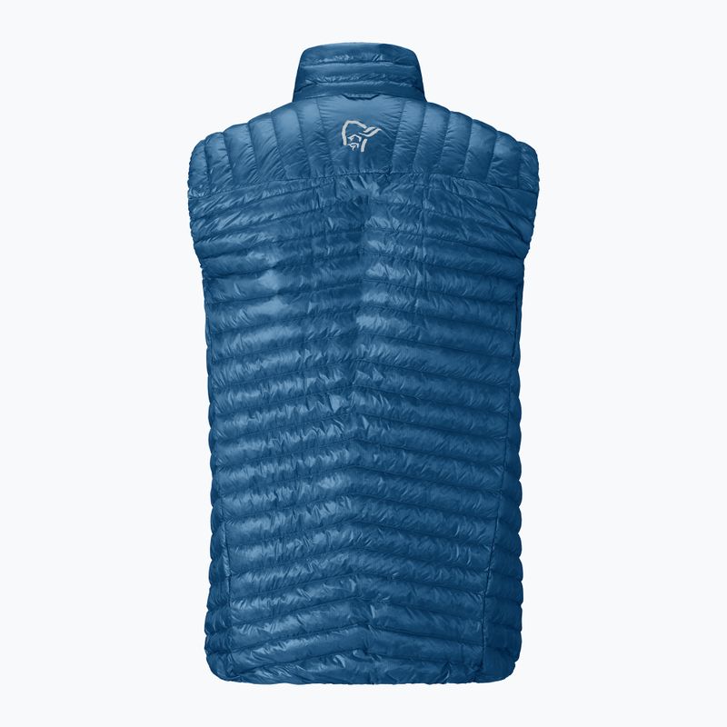 Безрукавка NORRONA Trollveggen Down800 Super Light dark blue 5