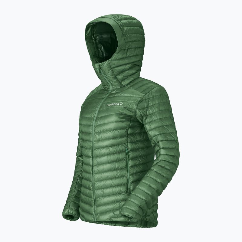 Пуховик жіночий Norrona Trollveggen Down800 Super Light Hood Dark Ivy 6