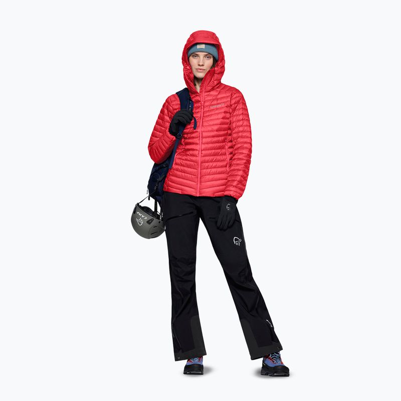 Пуховик жіночий Norrona Trollveggen Down800 Super Light Hood Baked Apple 2