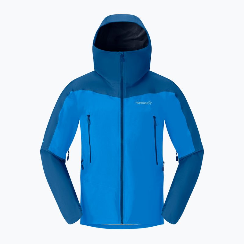 Куртка дощовик чоловіча NORRONA Falketind Gore-Tex brilliant blue/dark blue 3