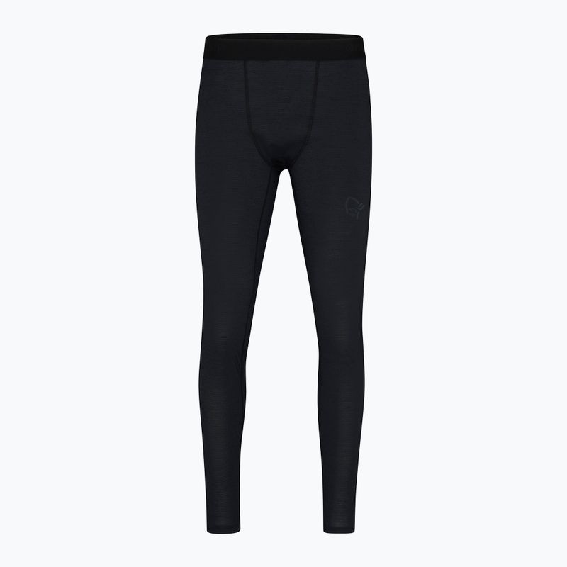 Штани термоактивні чоловічі NORRONA Falketind Equaliser Ull Long caviar black 5