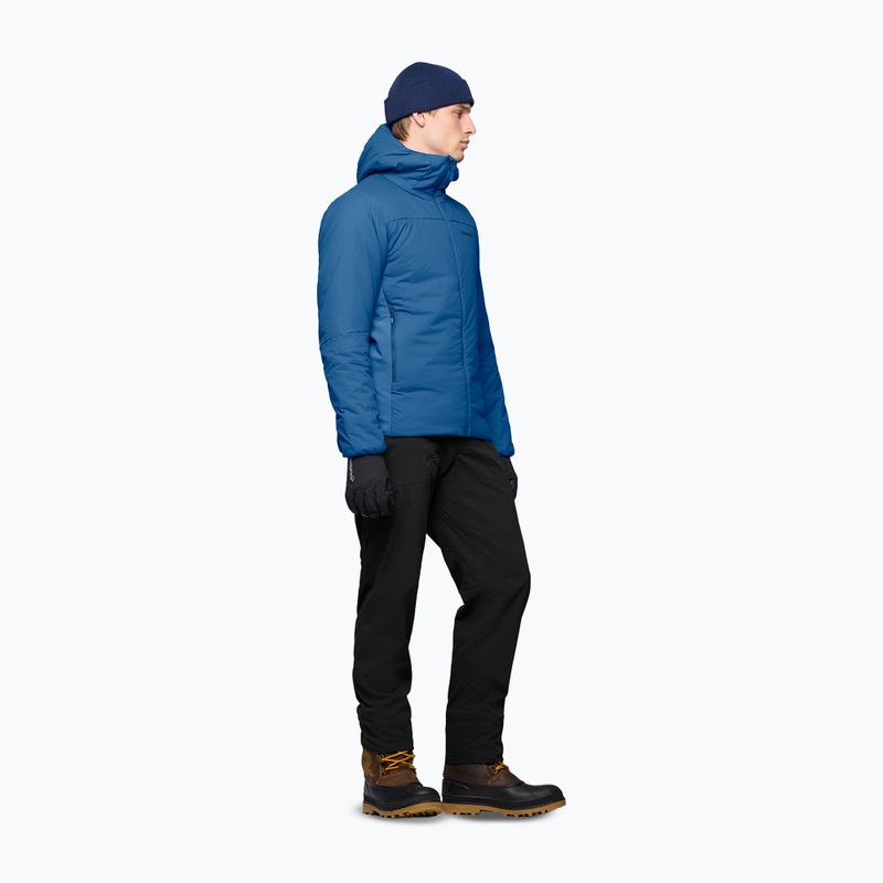 Куртка утеплена чоловіча NORRONA Femund Thermo60 Zip Hood dark blue 4