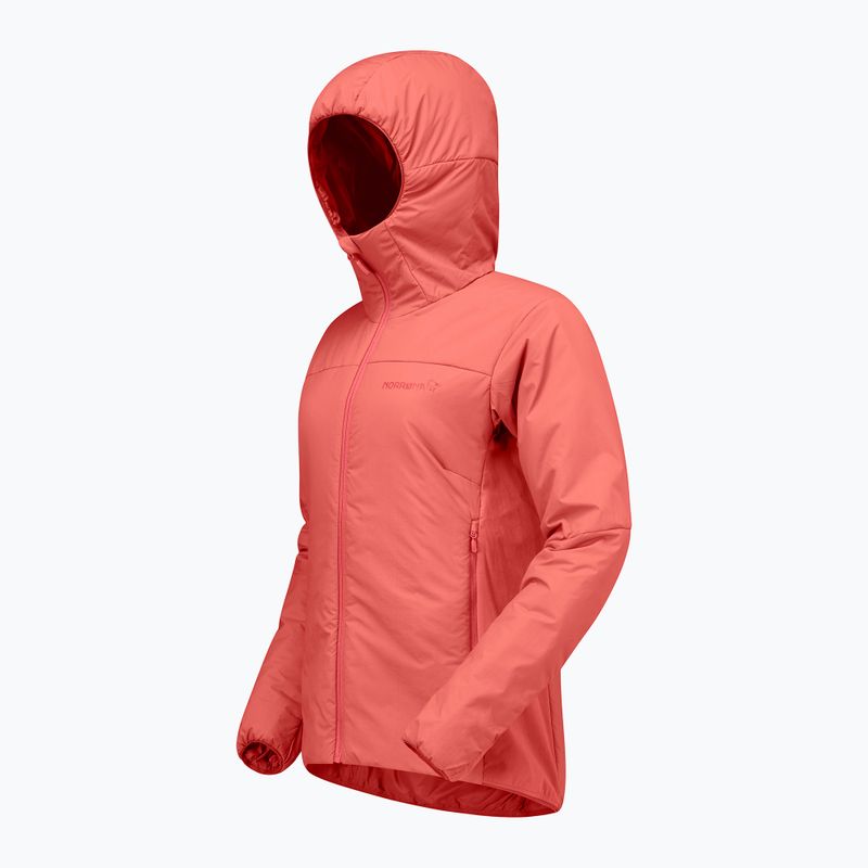 Куртка утеплена жіноча NORRONA Femund Thermo60 Zip Hood deep sea coral 7