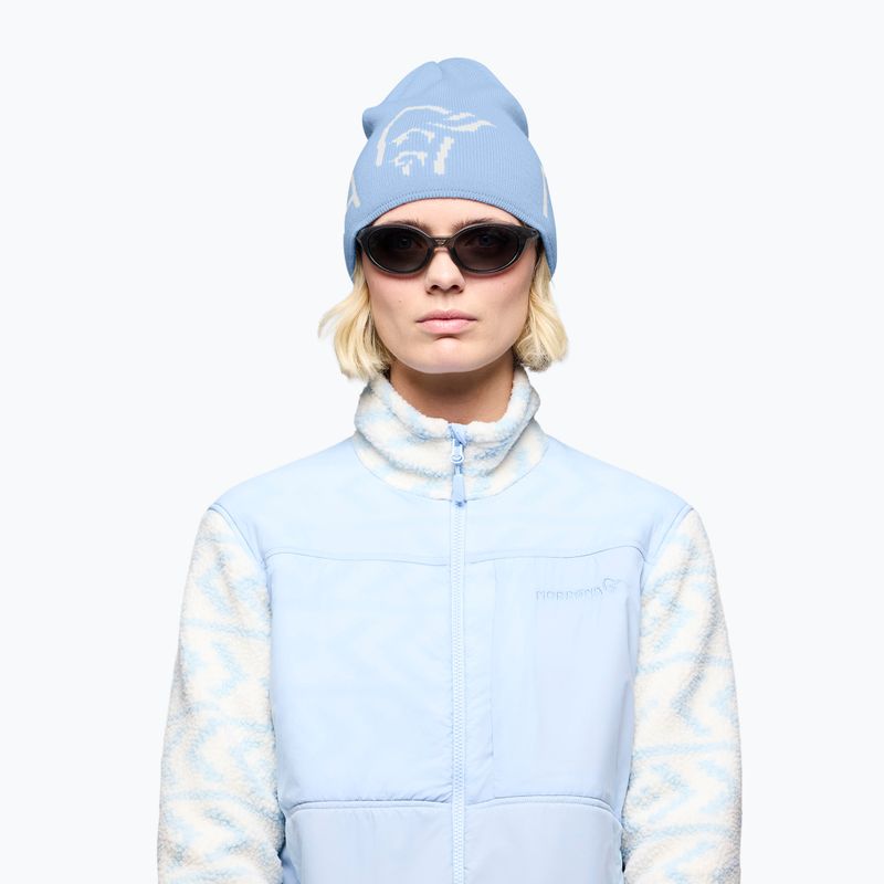 Шапка зимова NORRONA MerinoUll Logo Beanie allure 2