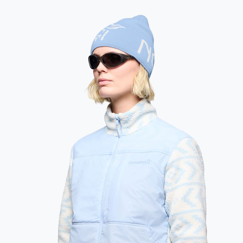 Шапка зимова NORRONA MerinoUll Logo Beanie allure 3