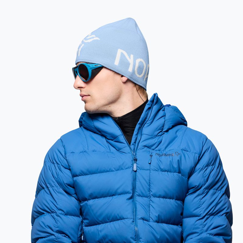 Шапка зимова NORRONA MerinoUll Logo Beanie allure 5