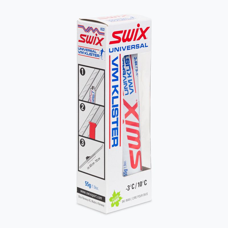 Мастило для бігових лиж Swix Uni VM Klister -3C to 10C K22