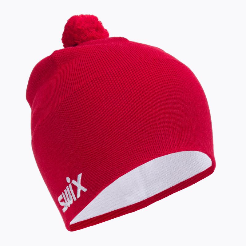 Шапка лижна Swix Tradition червона 46574-90000