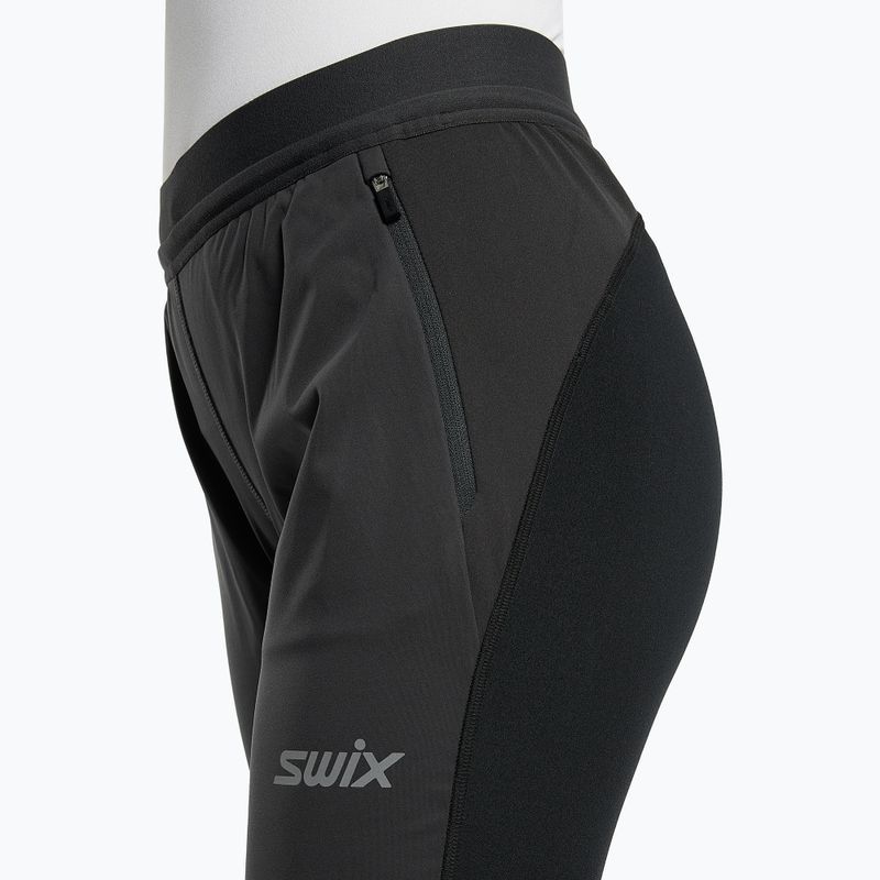 Штани для бігових лиж жіночі Swix Cross чорні 22316-12401 4