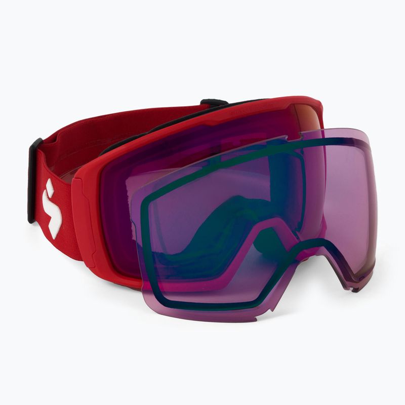 Маска лижна  Sweet Protection Clockwork WC MAX RIG Reflect BLI rig bixbite rig л amethyst/matte f red/red 852066