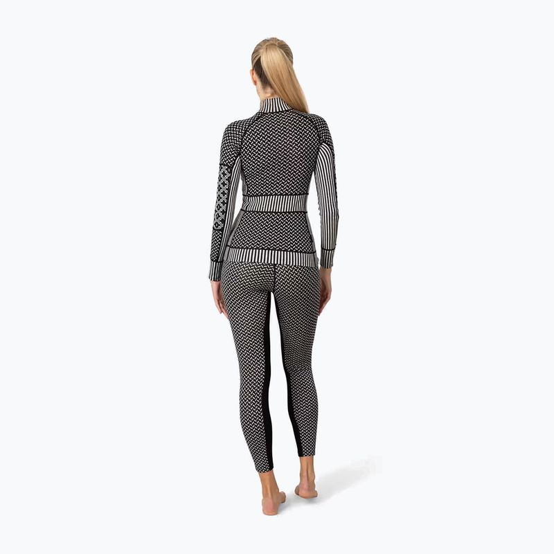 Кофта термоактивна жіноча KARI TRAA Smekker Half Zip black 4