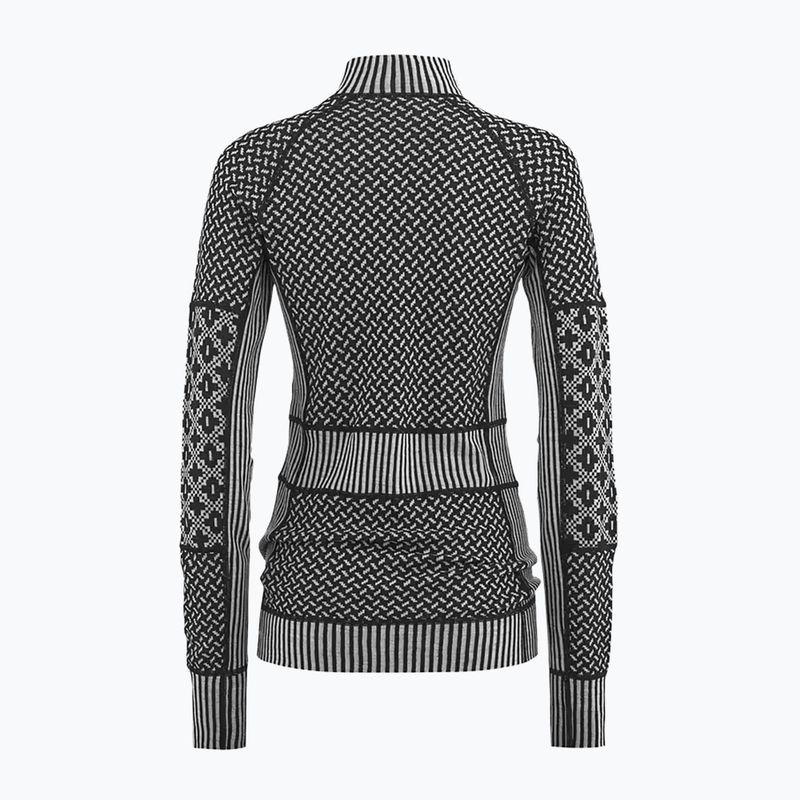 Кофта термоактивна жіноча KARI TRAA Smekker Half Zip black 6
