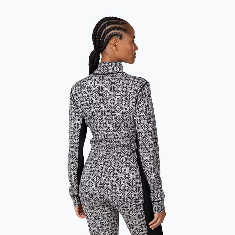Кофта термоактивна жіноча KARI TRAA Rose Half Zip black 3