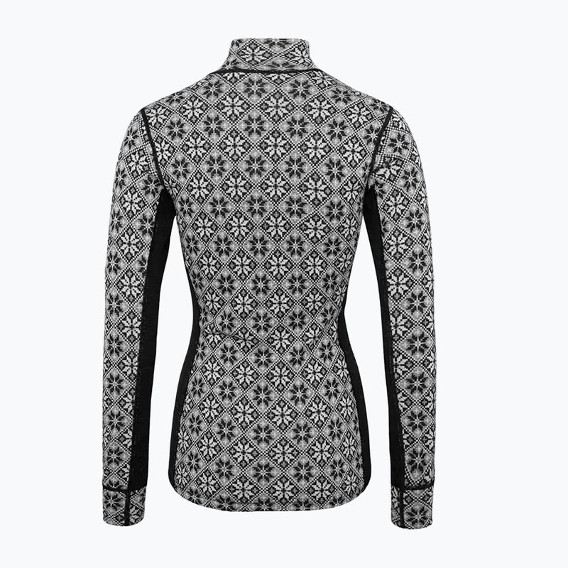 Кофта термоактивна жіноча KARI TRAA Rose Half Zip black 5
