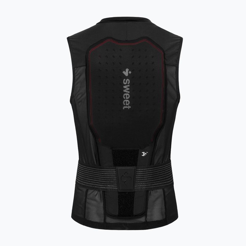 Чоловічий захисний жилет Sweet Protection Back Protector Vest 2.0 true black 2