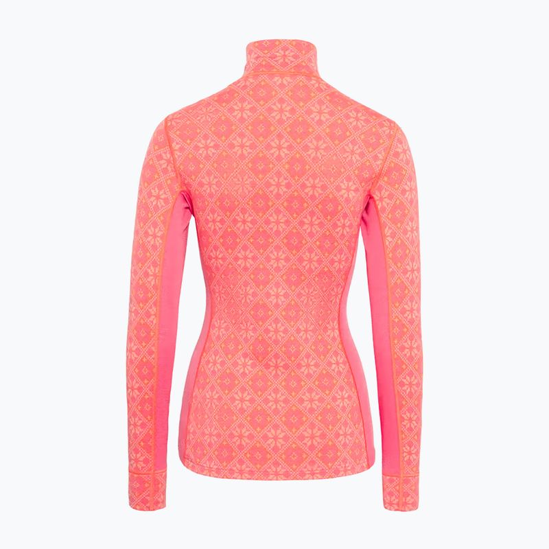 Кофта термоактивна жіноча KARI TRAA Rose Half Zip bubblegum 2