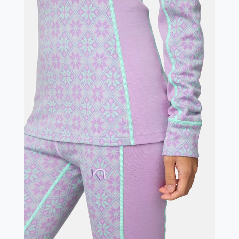 Кофта термоактивна жіноча KARI TRAA Rose Half Zip lily 5