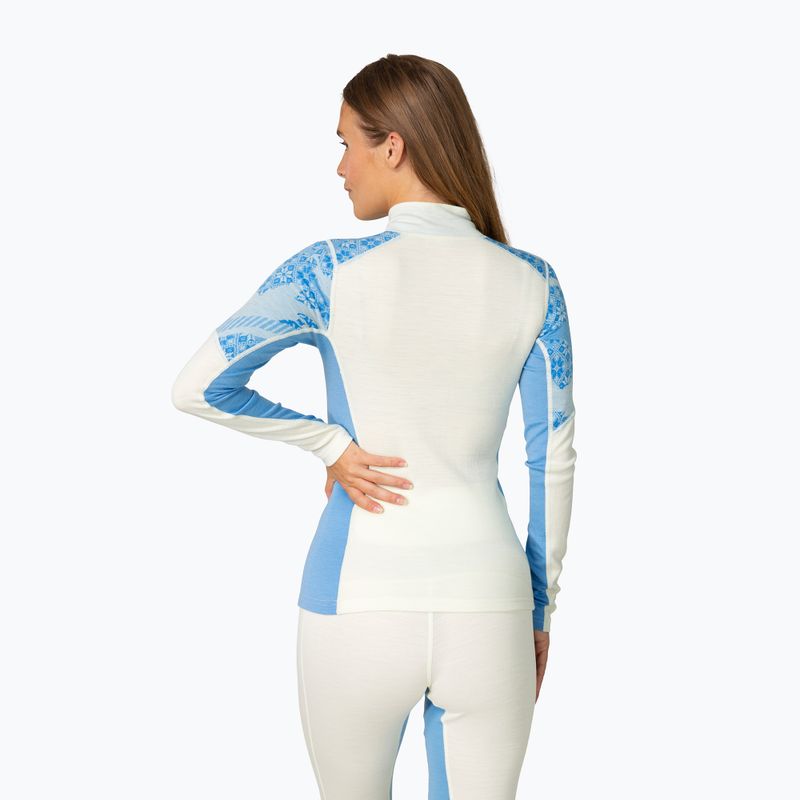 Кофта термоактивна жіноча KARI TRAA Olea Half Zip ocean 3
