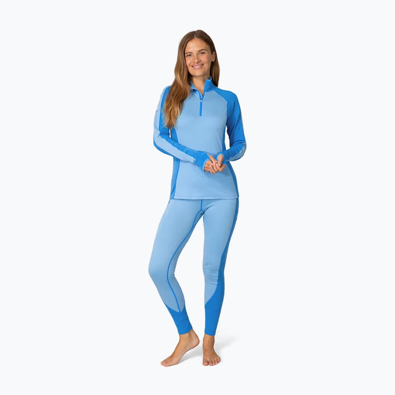 Кофта термоактивна жіноча KARI TRAA Mila Half Zip ocean 2