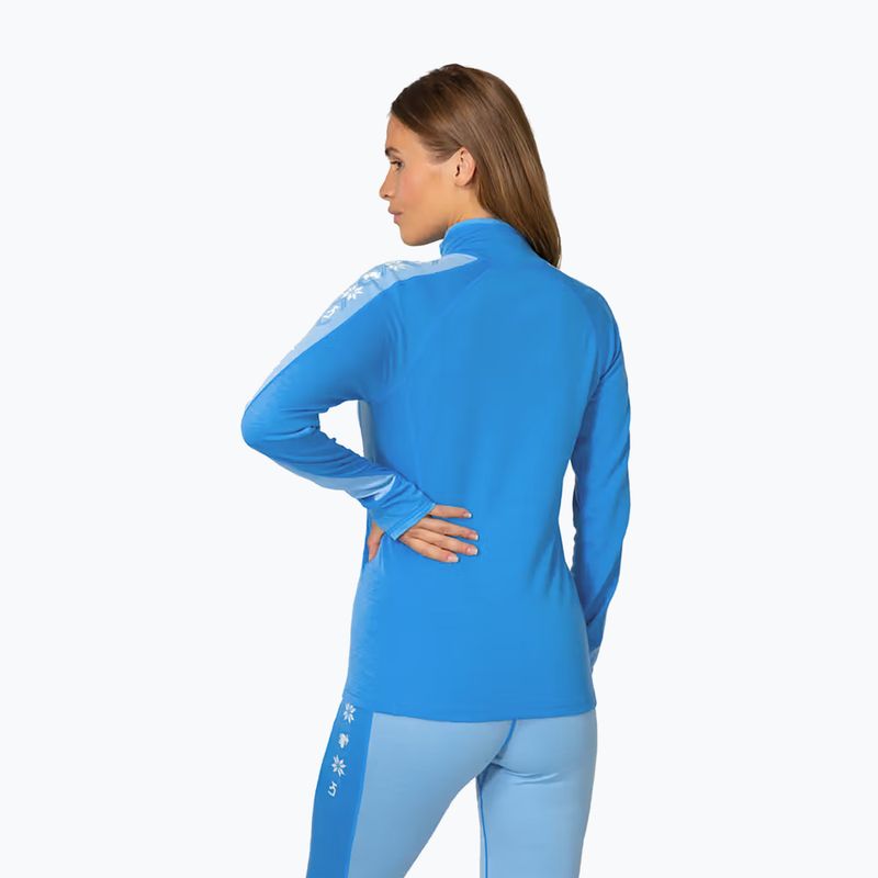 Кофта термоактивна жіноча KARI TRAA Mila Half Zip ocean 3