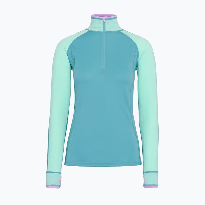 Кофта термоактивна жіноча KARI TRAA Mila Half Zip blue lagoon 6