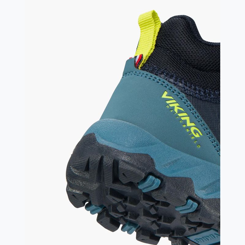 Дитяче взуття Viking Footwear Track Mid 2V Waterproof темно-синій/денім 8