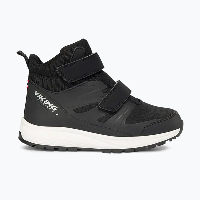 Дитяче взуття Viking Footwear Equip Mid 2V Waterproof чорного кольору 8