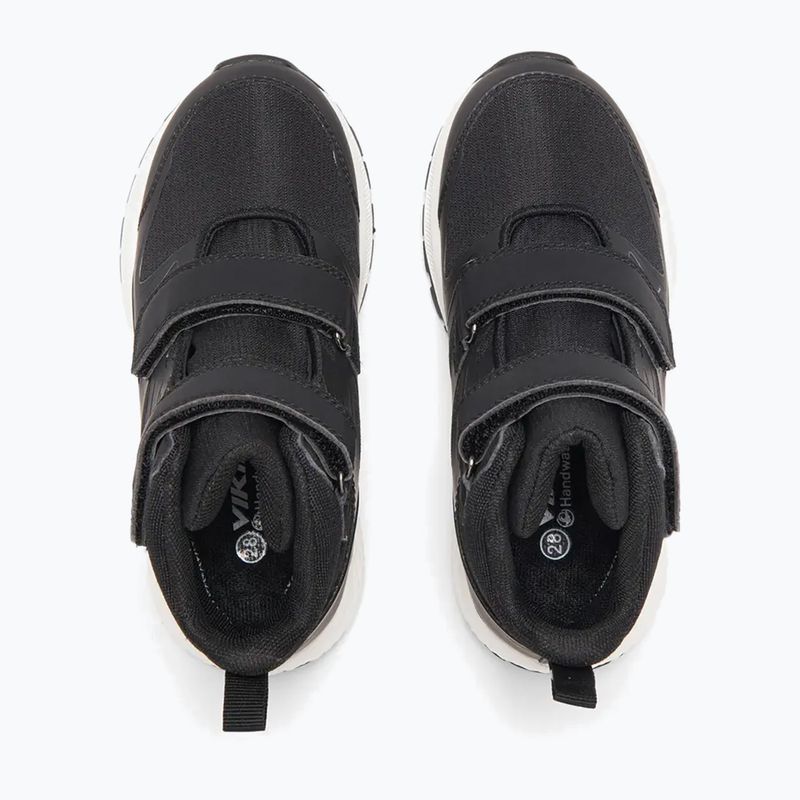 Дитяче взуття Viking Footwear Equip Mid 2V Waterproof чорного кольору 12