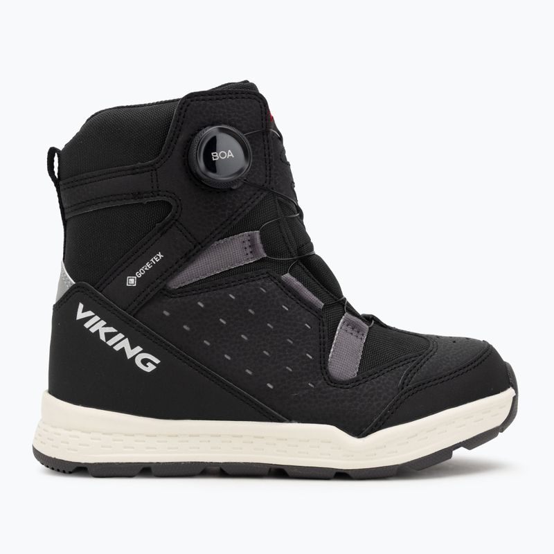 Черевики зимові дитячі Viking Footwear Espo Reflex Warm GTX BOA black/black 2