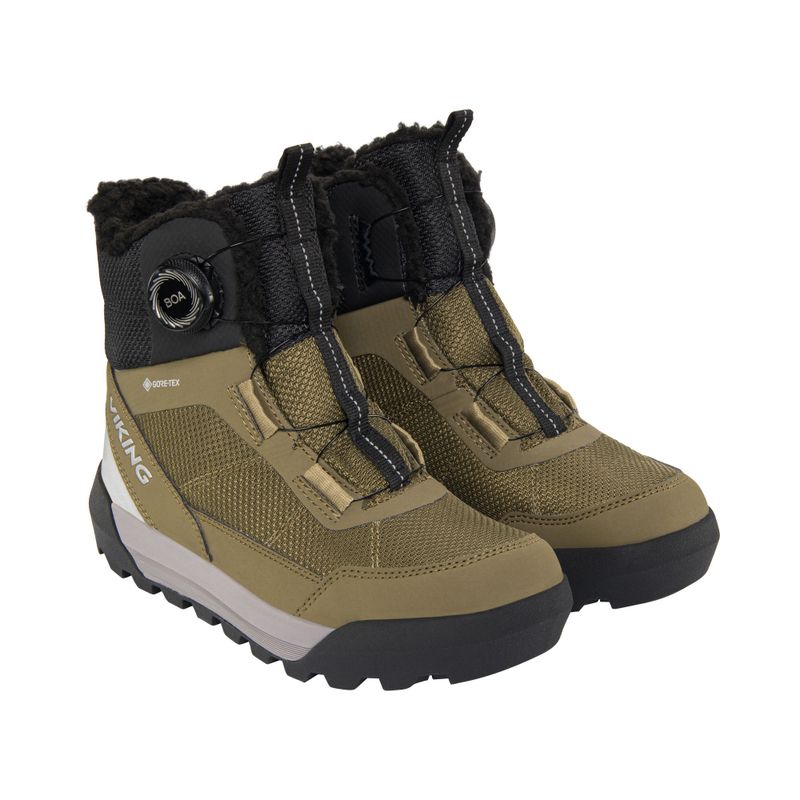 Дитячі снігоступи Viking Footwear Expower Warm GTX BOA хакі 8