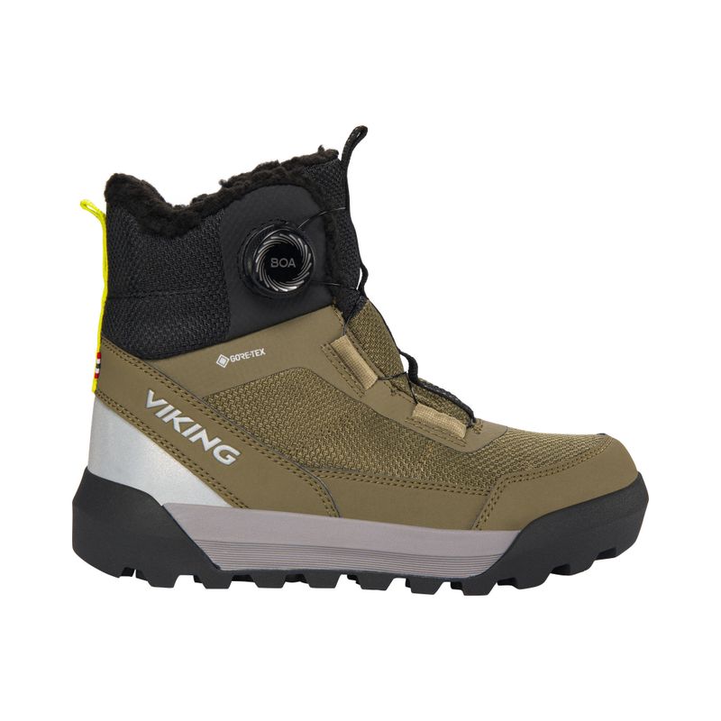 Дитячі снігоступи Viking Footwear Expower Warm GTX BOA хакі 9