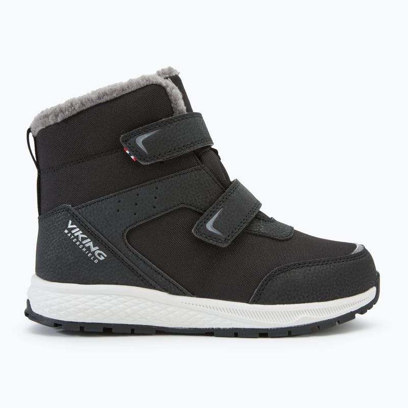 Дитячі снігоступи Viking Footwear Equip Теплі водонепроникні 2V чорні/сірі 2