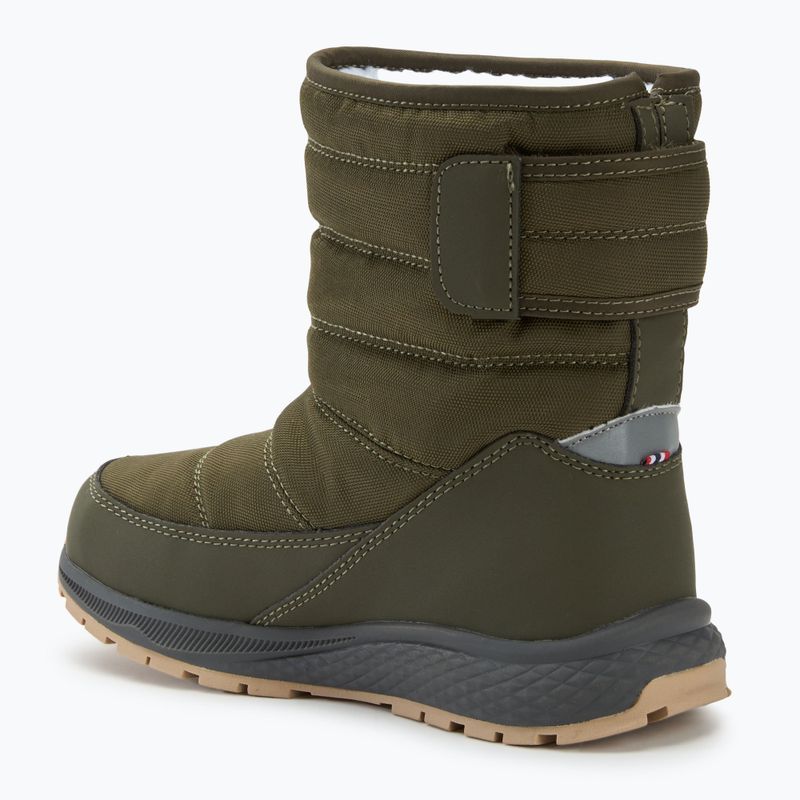 Viking Footwear Equip Теплі водонепроникні 1V Pull On оливкові дитячі снігоступи 3