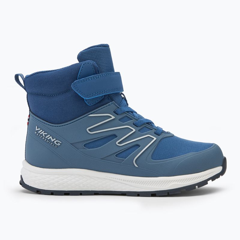 Дитячі снігоступи Viking Footwear Equip Defence Warm WP 1V сині / темно-сині 2