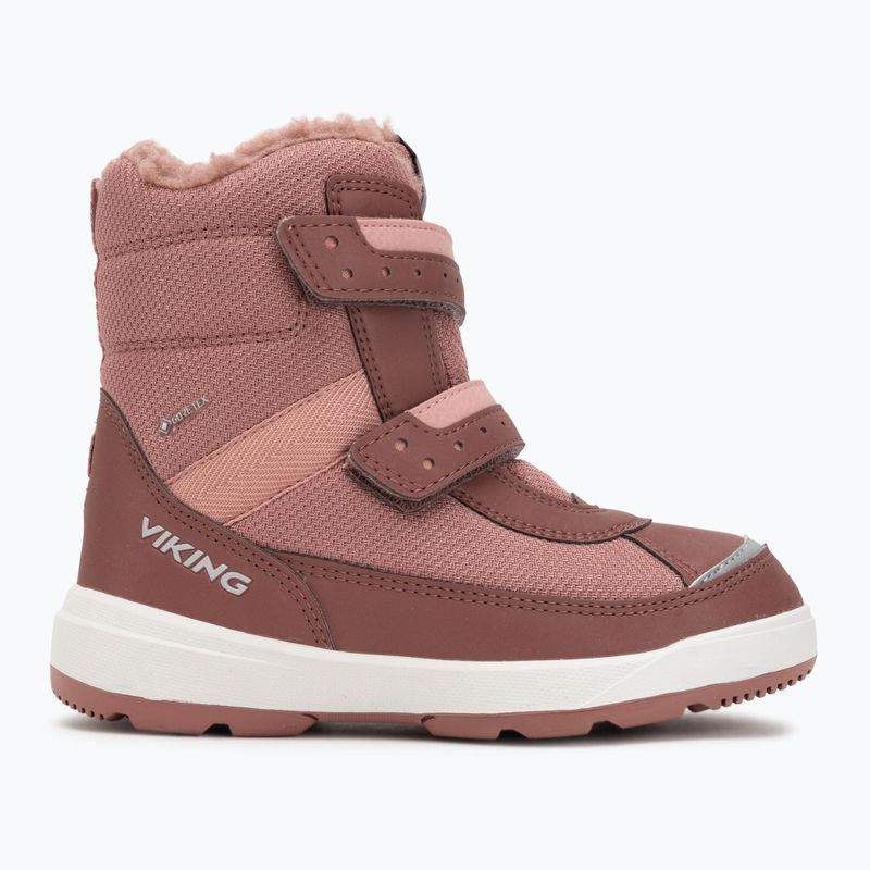 Черевики зимові дитячі Viking Footwear Play Reflex Warm GTX 2V pink / light pink 2