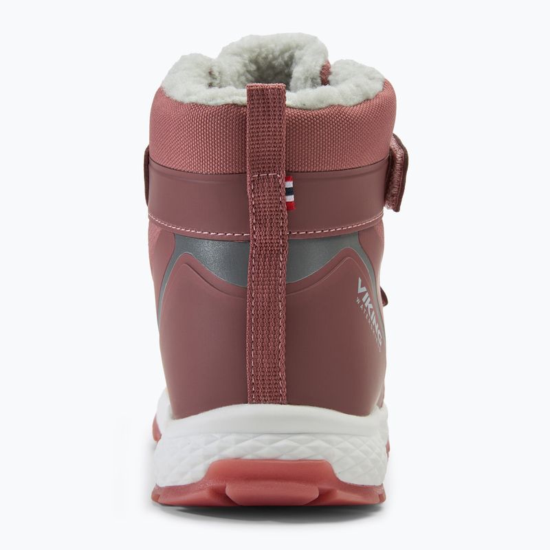 Дитячі снігоступи Viking Footwear Equip Glow Warm WP 2V рожеві 6