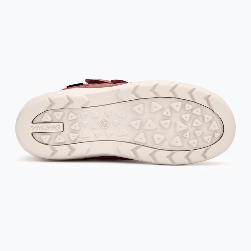 Дитячі снігоступи Viking Footwear Fun Warm GTX 2V темно-рожевого кольору 4