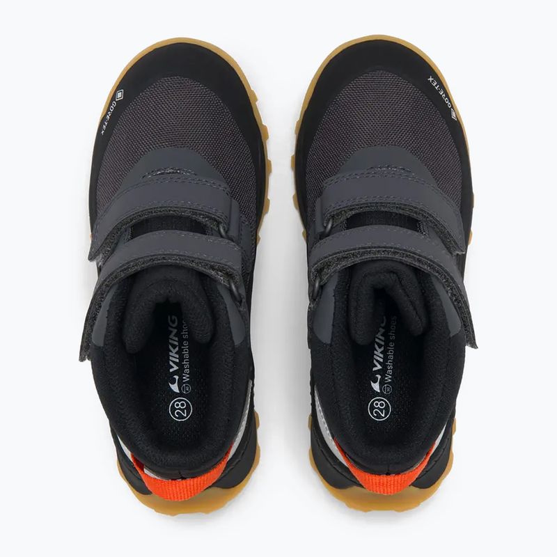 Дитяче взуття Viking Footwear Expower Mid 2V Gore-Tex чорний 5
