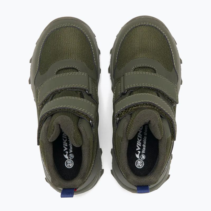 Взуття дитяче Viking Track Mid 2V Waterproot olive 5