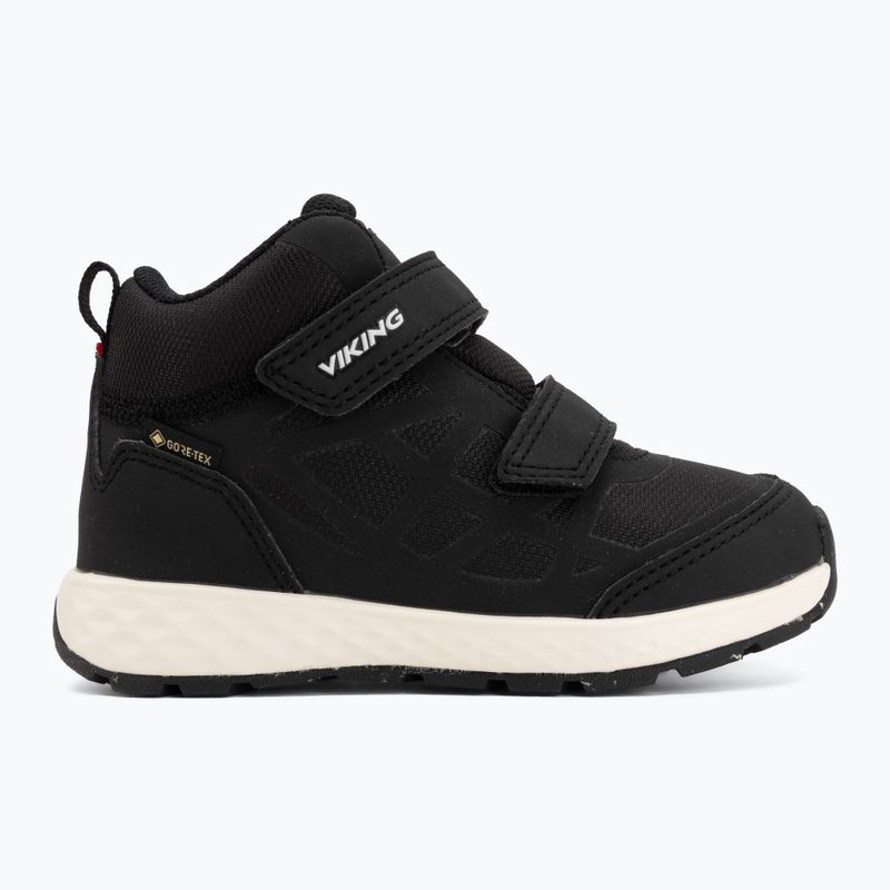 Взуття дитяче Viking Veme Reflex Mid 2V Gore-Tex black/white 2