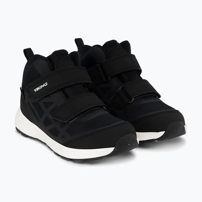 Дитяче взуття Viking Footwear Veme Reflex Mid 2V Gore-Tex чорний/білий 10